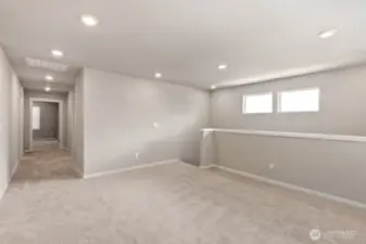 Bonus room on upper level. Colors, finishes, and options will vary.