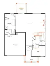 Floor Plan Level 1