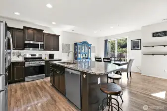Kitchen and dining