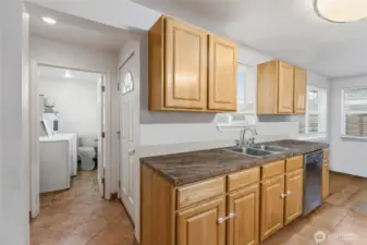 photos have been photoshopped to remove tenant items.