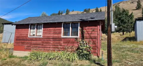 Side of Hobby Shed