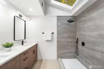 Shower glass will be installed