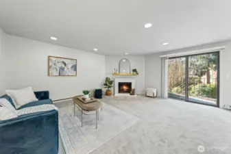 Spacious Living Room