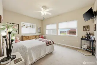 Entering the Primary bedroom.