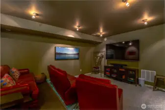 Lower Level Media Room