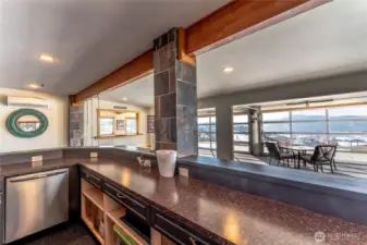 Lower Level Bar & Rec Room (Ideal Spot for Pool outfront)