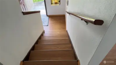 Stairway look down