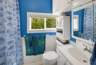 Upstairs bathroom.