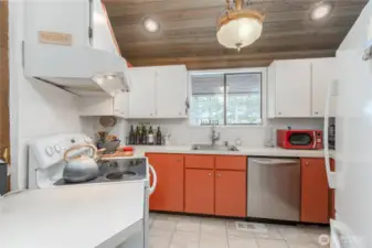 Kitchen with appliances