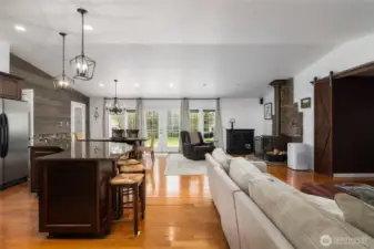 Custom features throughout the home.