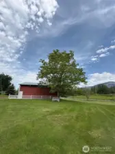 Absolutely Stunning!  Barn and fenced field for your own horses or lease it out for additional income.