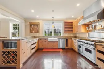 Double ovens.