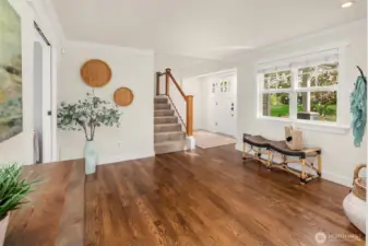 Main entry of home