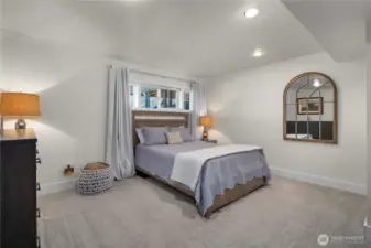 Junior suite on lower level