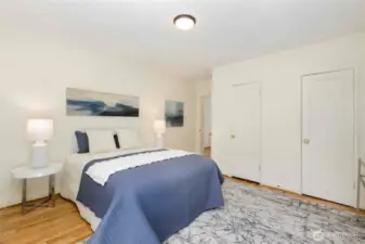 Main Level Primary Bedroom