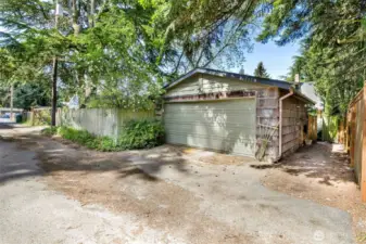 Garage Off Alley