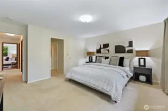 Primary Bedroom w. En Suite 3/4 Bath