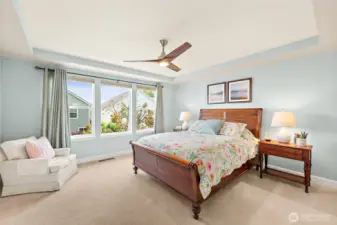 2nd Fl French doors to huge primary bedroom