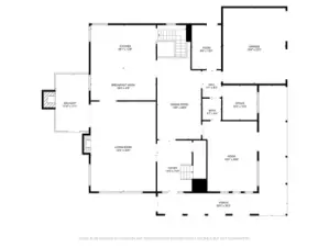 Main Level Floorplan