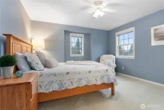 Bedroom #2 is attached to the full bathroom