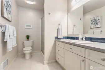 Full bathroom upstairs