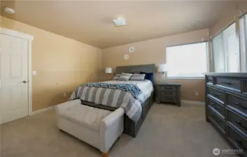 Master suite on main floor
