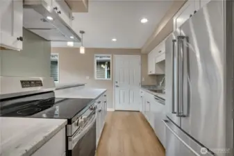 All appliances stay.