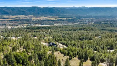 Southern Views of the City of Cle Elum and surrounding area