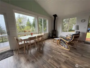 Large windows provide outstanding views