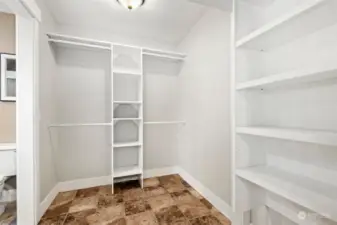 Walk in closet