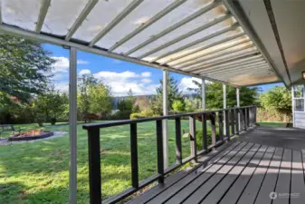 Covered deck