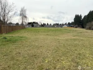 NW corner looking West