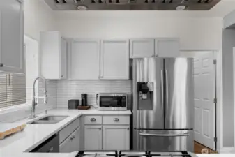 Updated kitchen main level