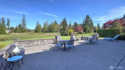 Enjoy spring and summer evenings on the expanded patio!