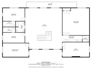 State of art theater room with kitchenette, game space, and more for epic entertaining...all with a view to die for