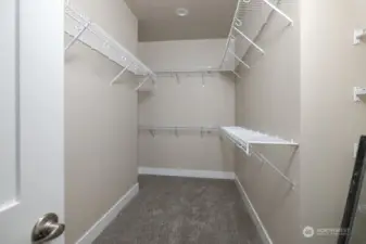 Walk In Closet in Primary Bedroom