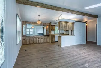 Built in Cabinets with mirror