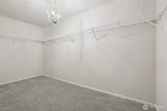 Primary Walk-in Closet