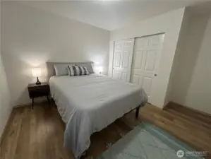 Bed 2 with large closet space