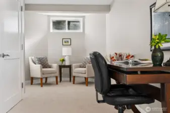 second area in 4th Bedroom is an excellent, quiet office