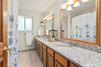 Hall bath.