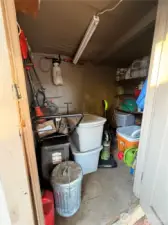 Locked Storage area