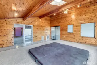 This hot tub room could probably tell some stories, but it's replacement is needed for future experiences