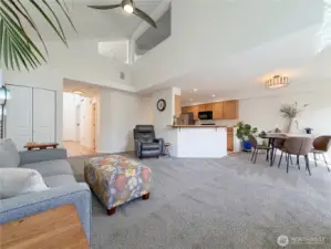 Open concept living, great for entertaining