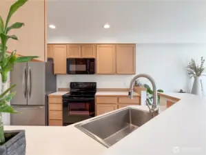 New Stainless Steel sink and faucet