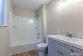 Bathroom off of Primary