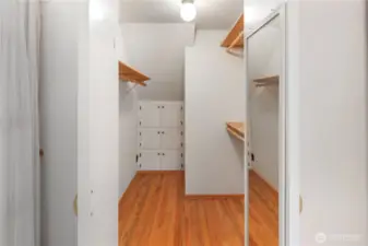 Master Walk-in Closet