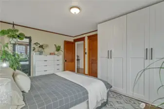 Old and new closet spaces