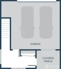 IMAGE IS A RENDERING Photographs are for illustrative purposes only. Features, finishes, interior/exterior colors, landscaping and floorplan shown may vary from actual homes built.