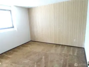 Third bedroom on the lower level.